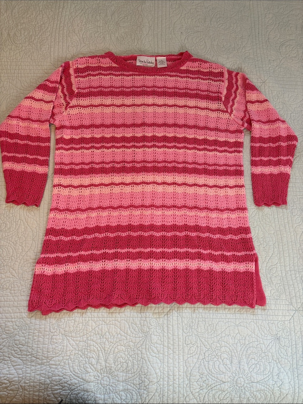 Diane Von Furstenberg Crocheted Sweater